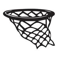 basketball cerceau net illustration icône vecteur