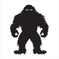 bigfoot images , bigfoot , bigfoot T-shirt conception vecteur