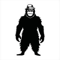 bigfoot images , bigfoot , bigfoot T-shirt conception vecteur