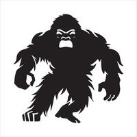 bigfoot images , bigfoot , bigfoot T-shirt conception vecteur