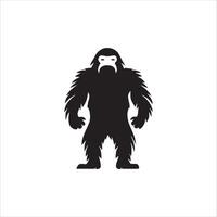 bigfoot images , bigfoot , bigfoot T-shirt conception vecteur