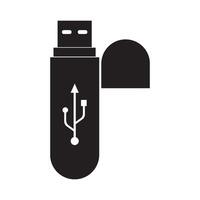 logo de transfert de données usb vecteur