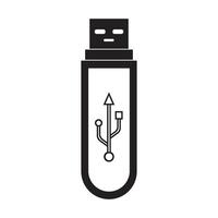 logo de transfert de données usb vecteur