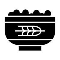 icône de glyphe de granola