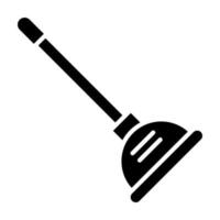 icône de glyphe de piston vecteur