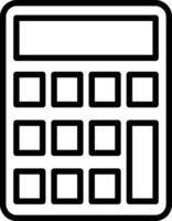 conception d & # 39; icône de calculatrice vecteur