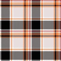 plaid motifs transparent. traditionnel Écossais à carreaux Contexte. flanelle chemise tartan motifs. branché carrelage pour fonds d'écran. vecteur