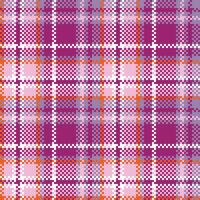 Écossais tartan sans couture modèle. vichy motifs pour chemise impression, vêtements, Robes, nappes, couvertures, literie, papier, couette, tissu et autre textile des produits. vecteur