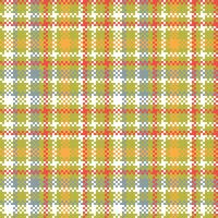 tartan plaid sans couture modèle. plaids modèle transparent. flanelle chemise tartan motifs. branché carrelage illustration pour fonds d'écran. vecteur