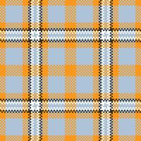 tartan plaid sans couture modèle. plaids modèle transparent. pour chemise impression, vêtements, Robes, nappes, couvertures, literie, papier, couette, tissu et autre textile des produits. vecteur