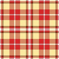 tartan plaid modèle transparent. Écossais plaid, sans couture tartan illustration ensemble pour foulard, couverture, autre moderne printemps été l'automne hiver vacances en tissu imprimer. vecteur