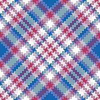 tartan plaid sans couture modèle. vichy motifs. modèle pour conception ornement. sans couture en tissu texture. illustration vecteur