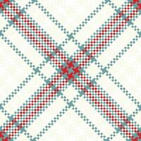 tartan plaid sans couture modèle. tartan sans couture modèle. traditionnel Écossais tissé tissu. bûcheron chemise flanelle textile. modèle tuile échantillon inclus. vecteur