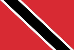 Trinidad et Tobago drapeau illustrateur pays drapeaux vecteur