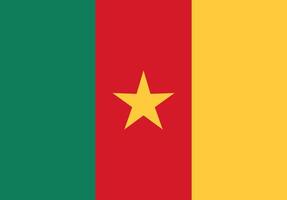 Cameroun drapeau illustrateur pays drapeaux vecteur
