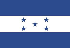 Honduras drapeau illustrateur pays drapeaux vecteur