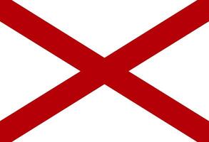 agréable Alabama Etat drapeau illustrateur pays drapeaux vecteur