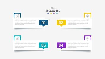 Trois étape infographie étiquette conception modèle avec ligne Icônes. processus pas diagramme, présentations, flux de travail mise en page, bannière, couler graphique, Info graphique illustration. vecteur