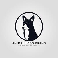 animal minimaliste logo concept vecteur
