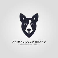 animal minimaliste logo concept vecteur