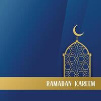 Ramadan kareem saisonnier conception Contexte vecteur