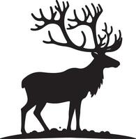 illustration de tête de cerf vecteur