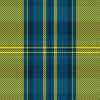 Contexte modèle de texture sans couture textile avec une vérifier tartan plaid tissu. vecteur