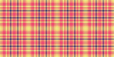 grandiose en tissu sans couture , couvrant texture modèle Contexte. complexité vérifier tartan plaid textile dans rouge et Orange couleurs. vecteur