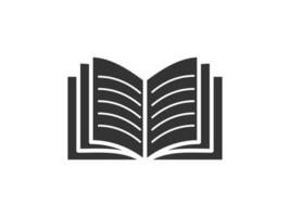 illustration de une bibliothèque thème icône avec livre vecteur