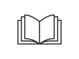 illustration de une bibliothèque thème icône avec livre vecteur