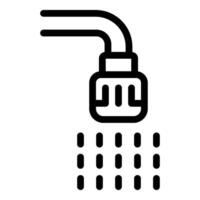 douche tête icône illustration vecteur