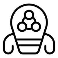 graphique icône de une voiture siège avec enfant icône vecteur