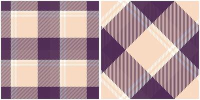 Écossais tartan plaid sans couture modèle, vérificateur modèle. pour foulard, robe, jupe, autre moderne printemps l'automne hiver mode textile conception. vecteur