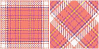 tartan plaid sans couture modèle. traditionnel Écossais à carreaux Contexte. traditionnel Écossais tissé tissu. bûcheron chemise flanelle textile. modèle tuile échantillon inclus. vecteur