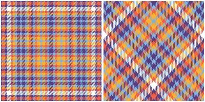 Écossais tartan modèle. tartan plaid sans couture modèle. sans couture tartan illustration ensemble pour foulard, couverture, autre moderne printemps été l'automne hiver vacances en tissu imprimer. vecteur