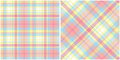 plaid modèle transparent. tartan plaid sans couture modèle. pour foulard, robe, jupe, autre moderne printemps l'automne hiver mode textile conception. vecteur