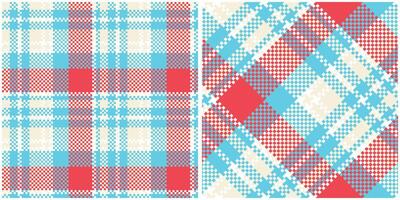 classique Écossais tartan conception. classique plaid tartan. sans couture tartan illustration ensemble pour foulard, couverture, autre moderne printemps été l'automne hiver vacances en tissu imprimer. vecteur