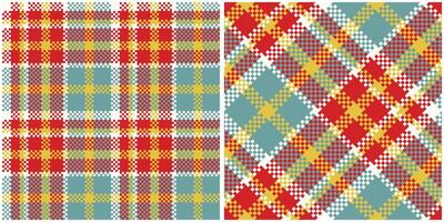 tartan plaid sans couture modèle. damier modèle. pour foulard, robe, jupe, autre moderne printemps l'automne hiver mode textile conception. vecteur