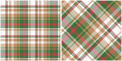 Écossais tartan plaid sans couture modèle, sucré plaid motifs transparent. sans couture tartan illustration ensemble pour foulard, couverture, autre moderne printemps été l'automne hiver vacances en tissu imprimer. vecteur