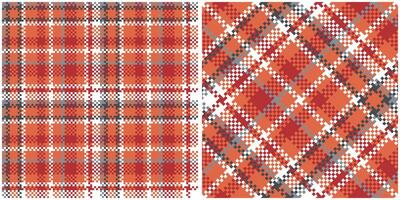 Écossais tartan plaid sans couture modèle, classique plaid tartan. sans couture tartan illustration ensemble pour foulard, couverture, autre moderne printemps été l'automne hiver vacances en tissu imprimer. vecteur