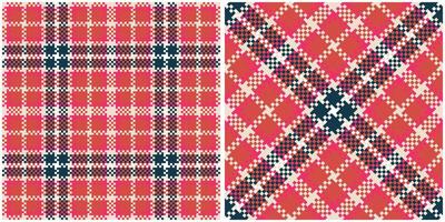 Écossais tartan modèle. classique Écossais tartan conception. traditionnel Écossais tissé tissu. bûcheron chemise flanelle textile. modèle tuile échantillon inclus. vecteur