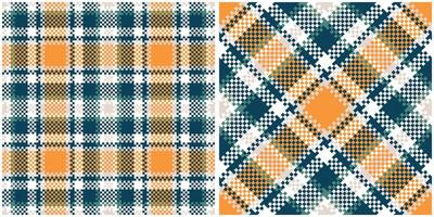 Écossais tartan modèle. traditionnel Écossais à carreaux Contexte. traditionnel Écossais tissé tissu. bûcheron chemise flanelle textile. modèle tuile échantillon inclus. vecteur