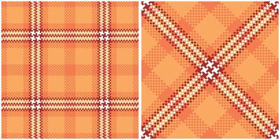 Écossais tartan sans couture modèle. plaids modèle sans couture pour foulard, robe, jupe, autre moderne printemps l'automne hiver mode textile conception. vecteur