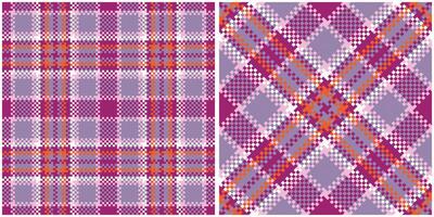 Écossais tartan sans couture modèle. tartan sans couture modèle traditionnel Écossais tissé tissu. bûcheron chemise flanelle textile. modèle tuile échantillon inclus. vecteur