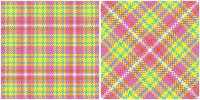 Écossais tartan sans couture modèle. classique Écossais tartan conception. sans couture tartan illustration ensemble pour foulard, couverture, autre moderne printemps été l'automne hiver vacances en tissu imprimer. vecteur