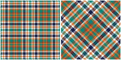 classique Écossais tartan conception. Écossais plaid, traditionnel Écossais tissé tissu. bûcheron chemise flanelle textile. modèle tuile échantillon inclus. vecteur