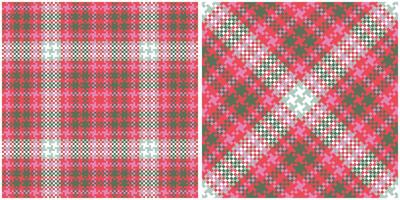 tartan plaid modèle transparent. damier modèle. traditionnel Écossais tissé tissu. bûcheron chemise flanelle textile. modèle tuile échantillon inclus. vecteur