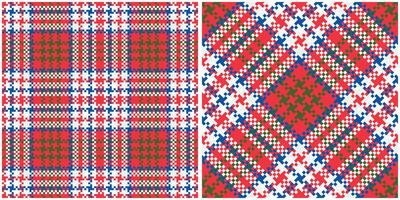 Écossais tartan plaid sans couture modèle, vichy motifs. modèle pour conception ornement. sans couture en tissu texture. illustration vecteur