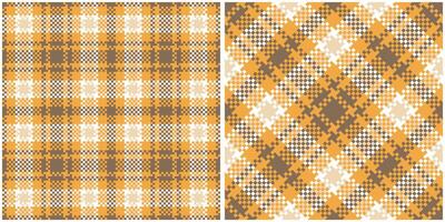 Écossais tartan plaid sans couture modèle, tartan plaid modèle transparent. modèle pour conception ornement. sans couture en tissu texture. illustration vecteur