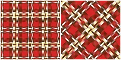 tartan plaid modèle transparent. traditionnel Écossais à carreaux Contexte. sans couture tartan illustration ensemble pour foulard, couverture, autre moderne printemps été l'automne hiver vacances en tissu imprimer. vecteur